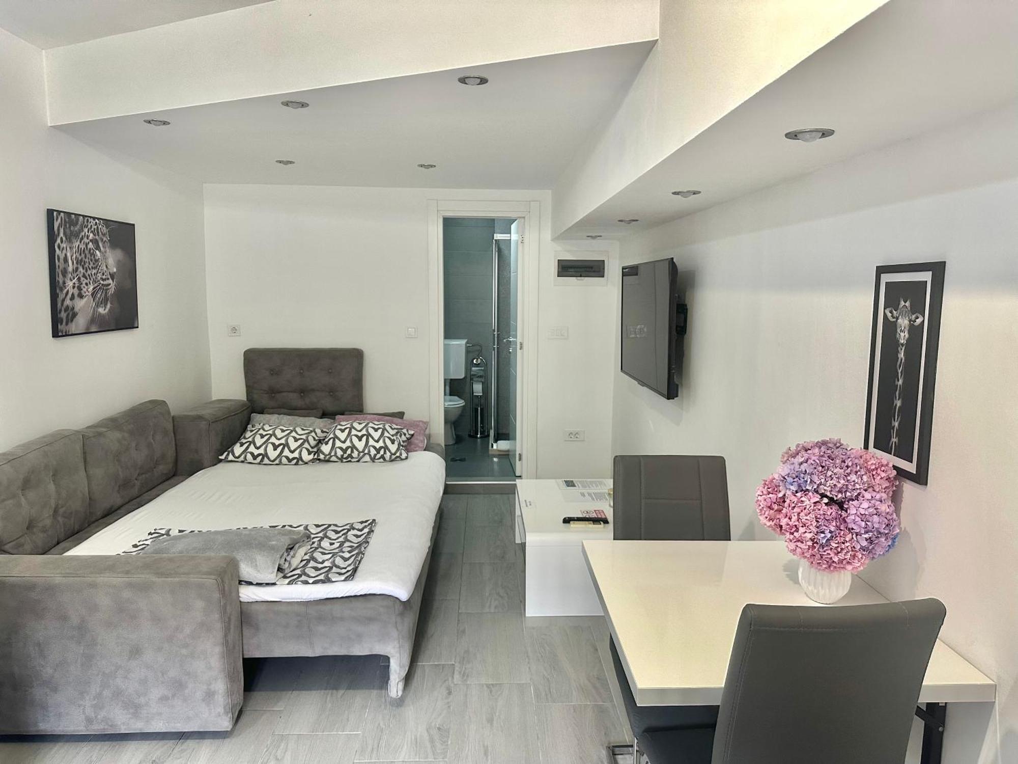 Apartment Diamond -Modern And Lovely Seaside Studio Apartment Котор Екстериор снимка